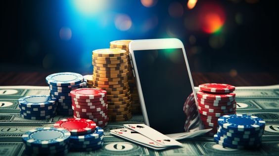 Antarmuka permainan memancing di aplikasi mobile 1win casino menampilkan ikan dan kail virtual